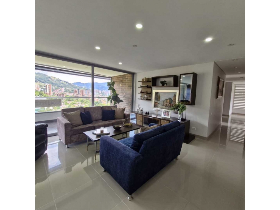 Venta Apartamento Loma del Chocho. Envigado. Vista Espectacular.169m2. — foto 4