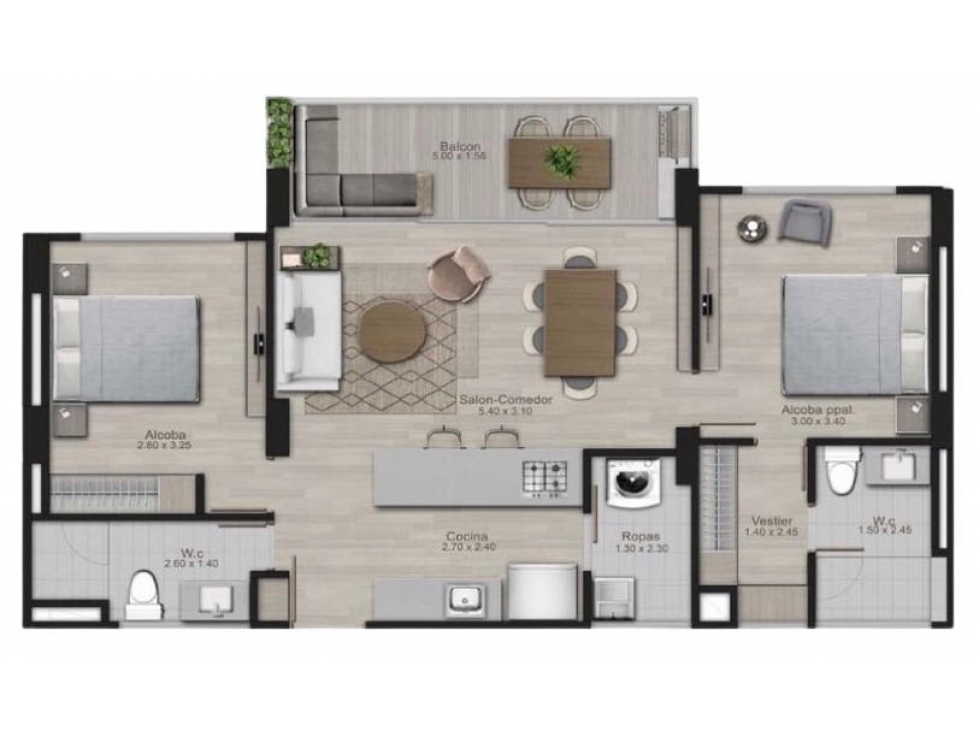 Venta apartamento para estrenar en El Retiro