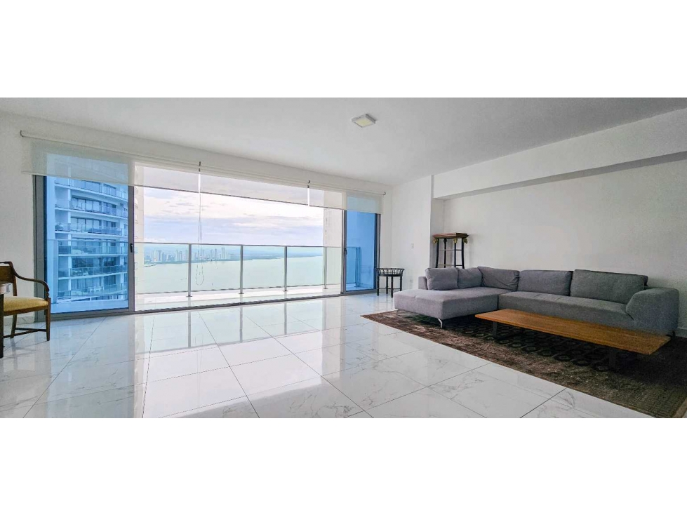 ALQUILER APARTAMENTO PENTHOUSE AMOBLADO PUNTA PACÍFICA 4 RECAMARAS