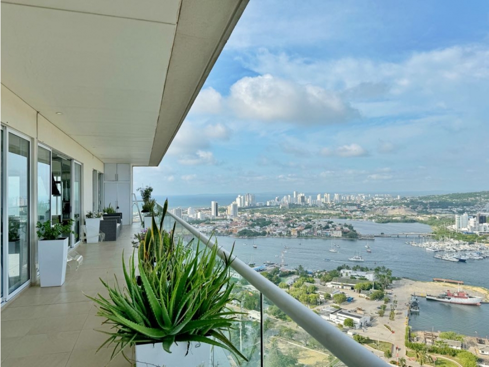 Venta apartamento PENTHOUSE H2 condominio Bocagrande Cartagena
