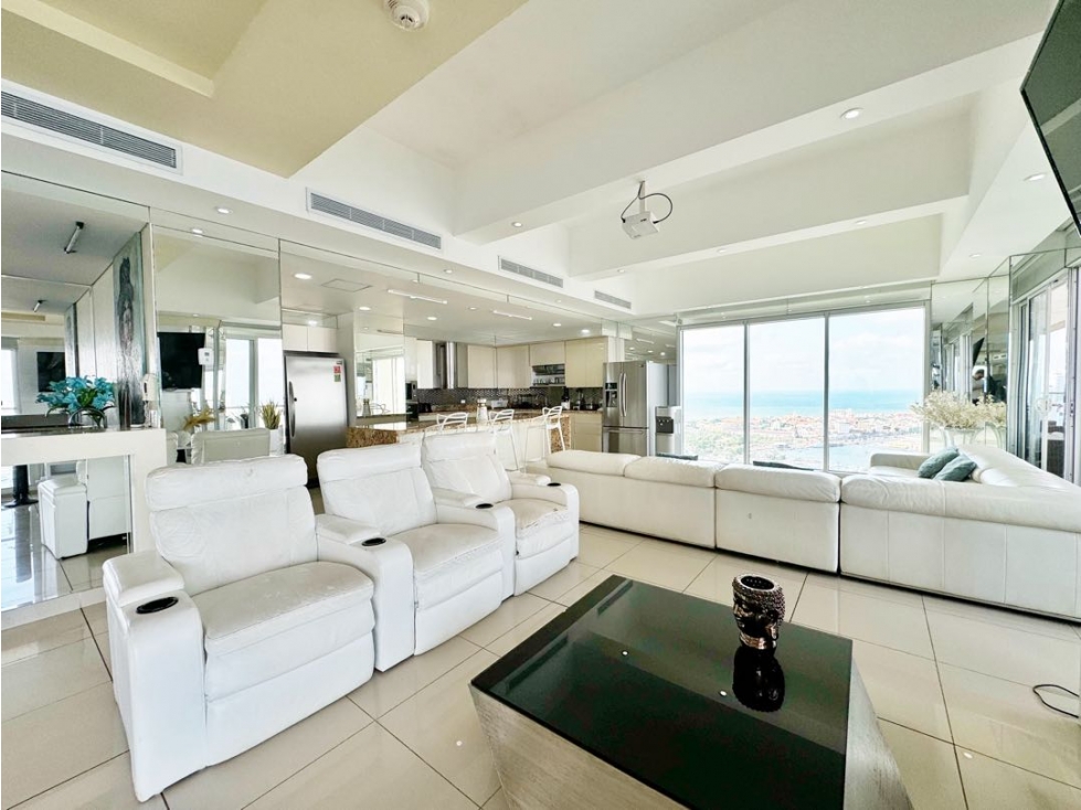 Venta apartamento PENTHOUSE H2 condominio Bocagrande Cartagena — foto 2