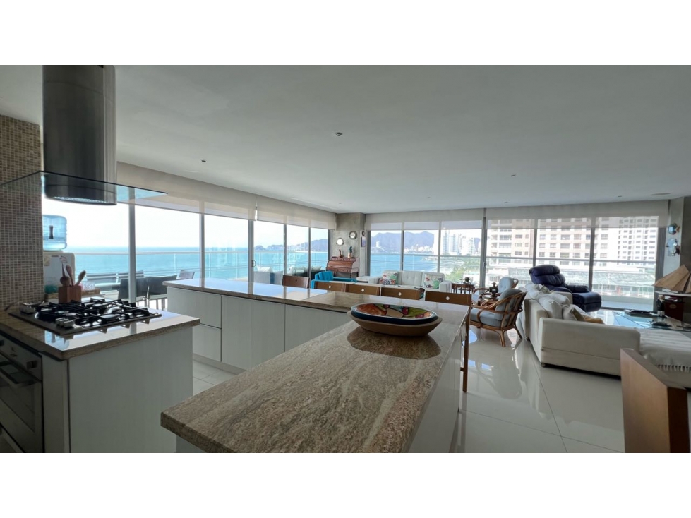 Venta apartamento primera línea en playa salguero Santa Marta — foto 4