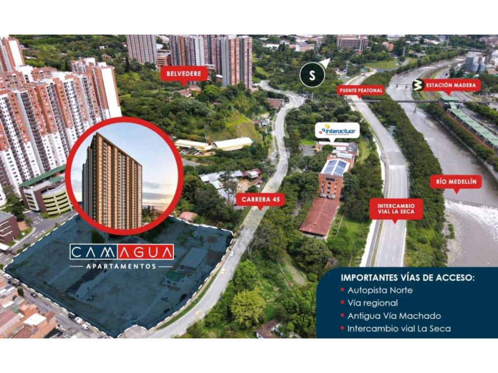 VENTA APARTAMENTO, PROYECTO CAMAGUA, BELLO — foto 3