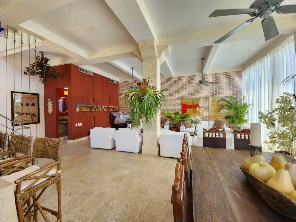 VENTA APARTAMENTO 293m2 LUXURY AMOBLADO C. HISTORICO CARTAGENA