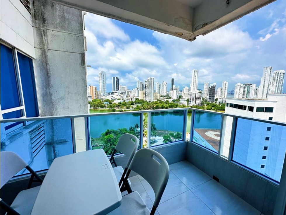 APARTAMENTO EN VENTA EN CARTAGENA PARA RENTAS CORTAS CON VISTA AL MAR — foto 3