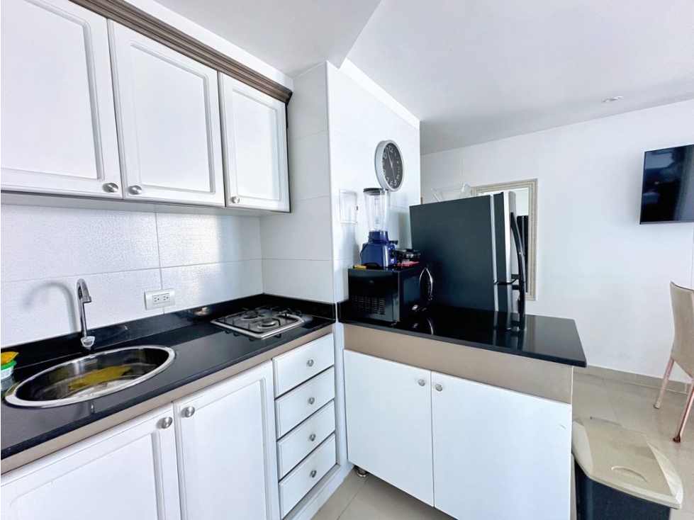 APARTAMENTO EN VENTA EN CARTAGENA PARA RENTAS CORTAS CON VISTA AL MAR — foto 4