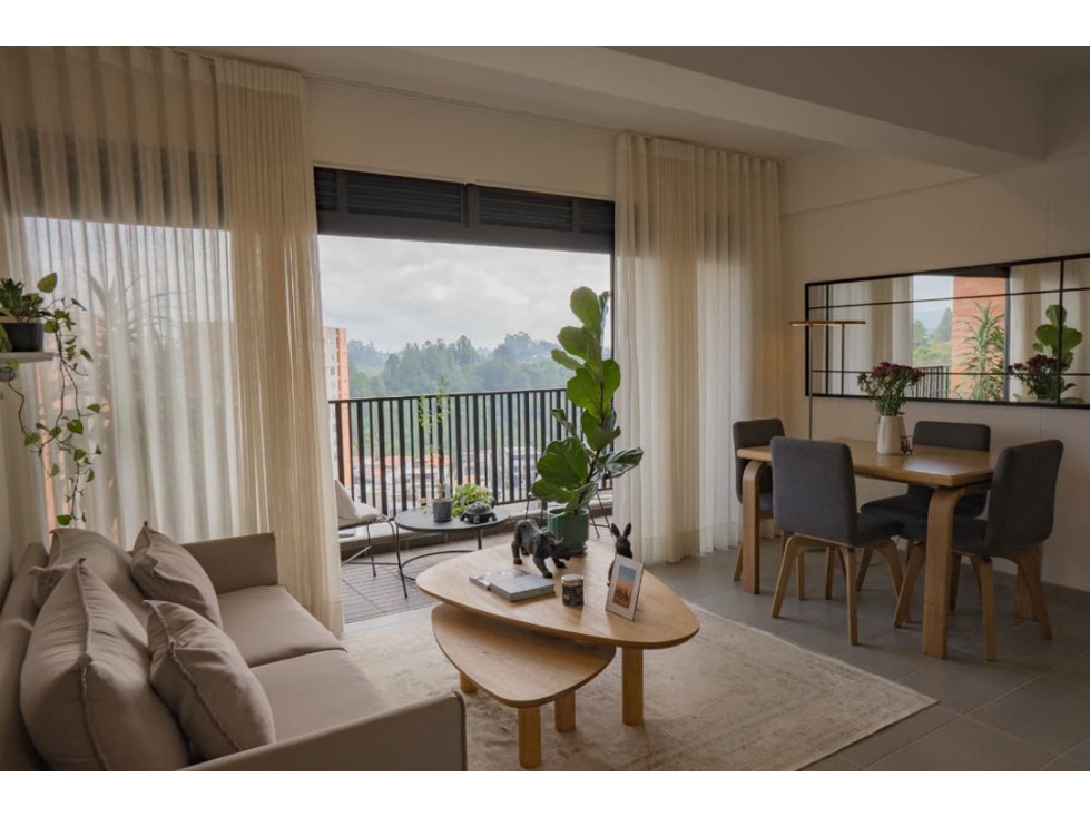 Venta apartamento amoblado Rionegro Barro Blanco Cambulo