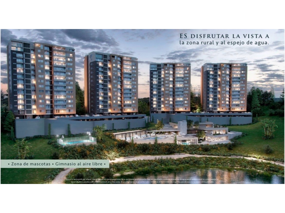 Venta Apartamento Rionegro Ojo de Agua