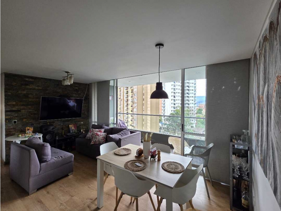 VENTA APARTAMENTO SABANETA 3 HABITACIONES Y ESTUDIO, UNIDAD FAMILIAR