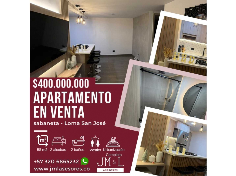 Venta Apartamento Sabaneta, Antioquia