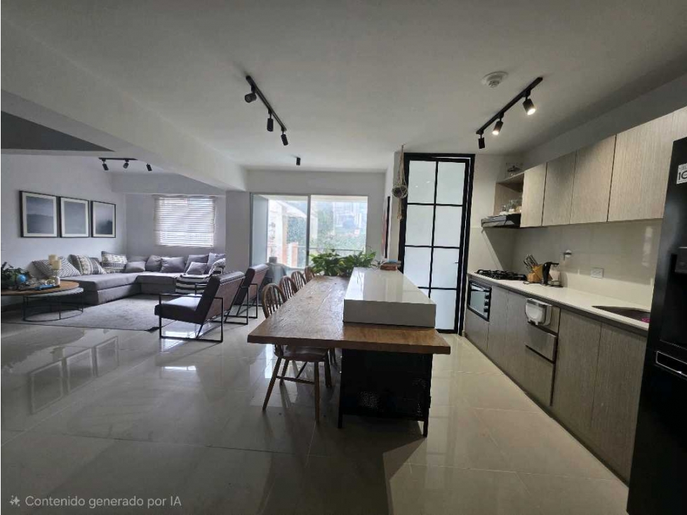 VENTA APARTAMENTO SABANETA MODERNO PARTE PLANA EN UNIDAD COMPLETA — foto 2
