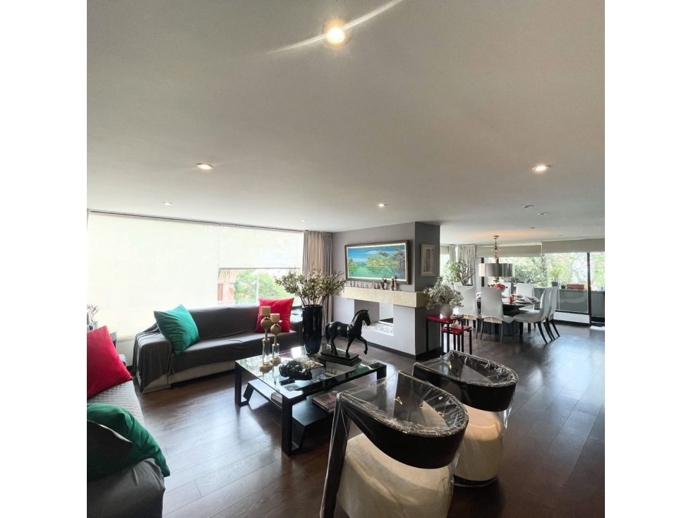 Venta apartamento Santa Bárbara 210m 3habs balcón Bogotá colombia — foto 4