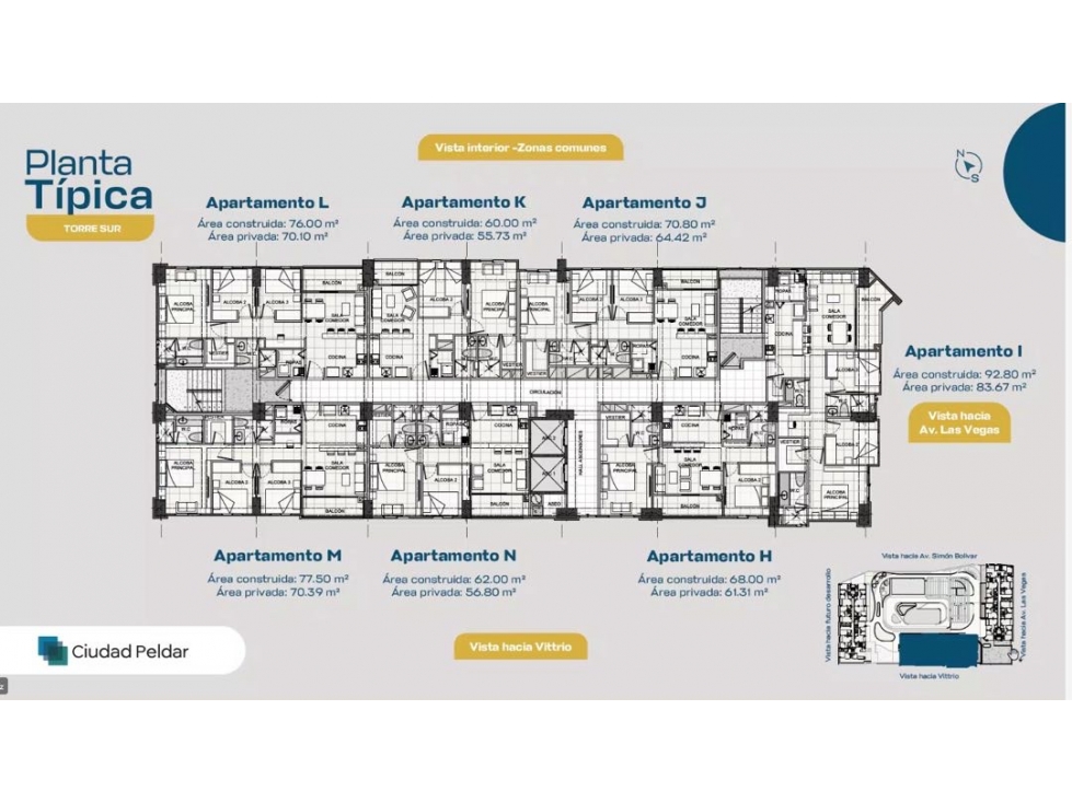 Venta apartamento sobre planos proyecto Ciudad Peldar Envigado — foto 6