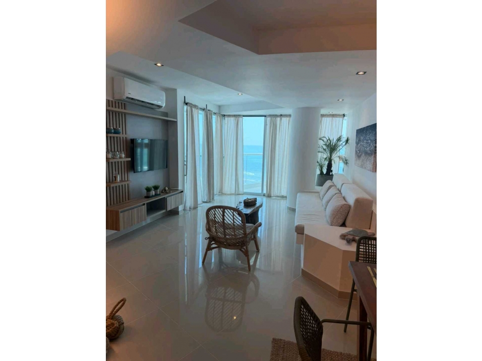 VENTA APARTAMENTO TURISTICO 105 m2 VISTA AL MAR EN CARTAGENA — foto 2