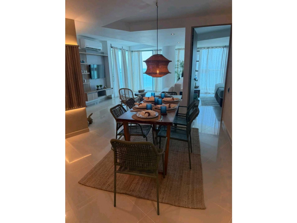 VENTA APARTAMENTO TURISTICO 105 m2 VISTA AL MAR EN CARTAGENA — foto 4