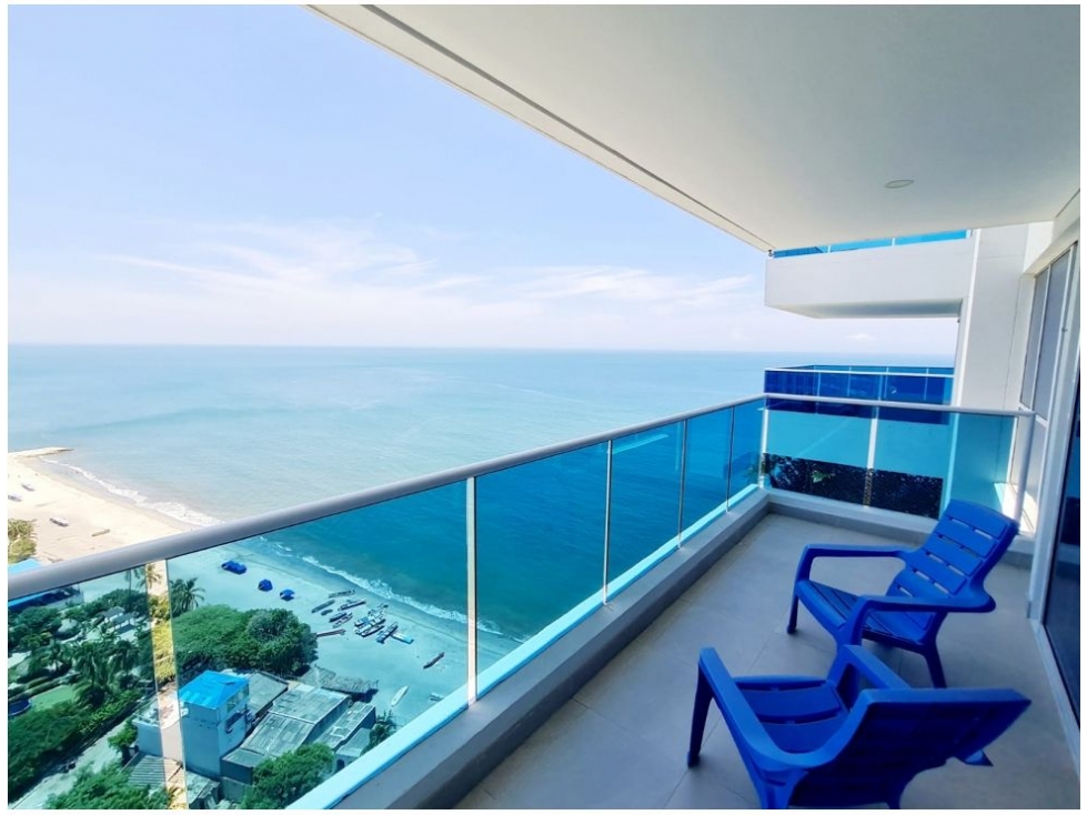 VENTA APARTAMENTO TURISTICO VISTA AL MAR SANTA MARTA - RESERVA DEL MAR