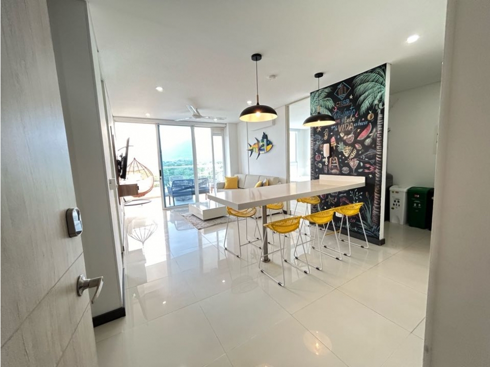 Listo para operar Airbnb 2 alcobas CONDOMINIO OCEAN CLUB