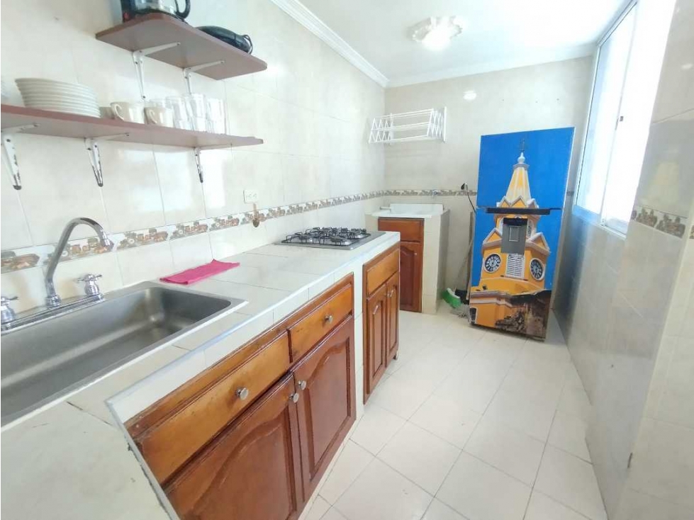 VENTA APARTAMENTO DE USO MIXTO CON 3 ALCOBAS - EL LAGUITO - CARTAGENA — foto 5