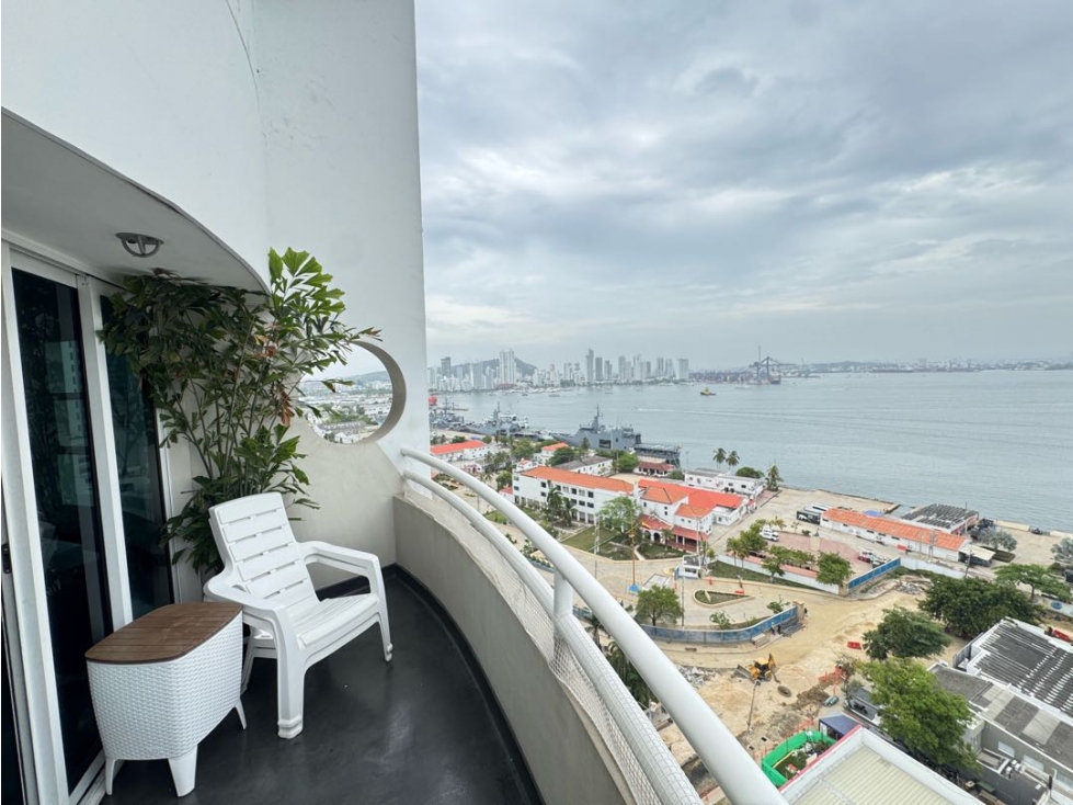 VENTA APARTAMENTO VISTA A LA BAHÍA BOCAGRANDE