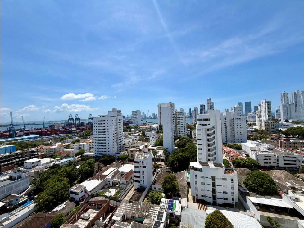 VENTA APARTAMENTO VISTA A LA BAHIA EDIFICIO CRUX MANGA CARTAGENA — foto 2
