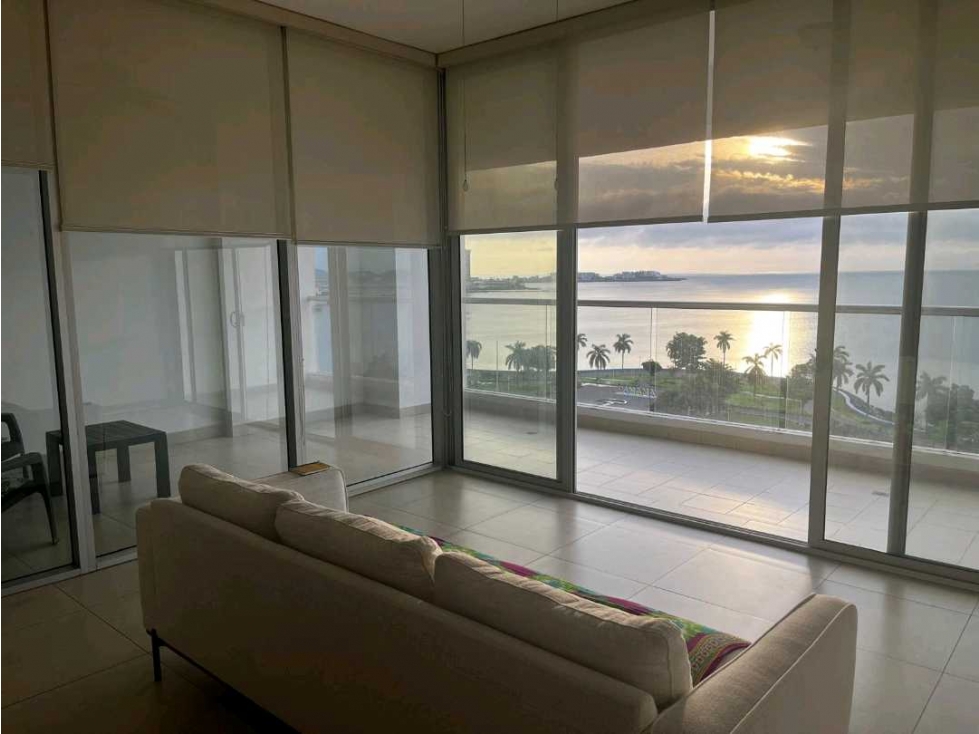 VENTA APARTAMENTO VISTA AL MAR AVENIDA BALBOA PH. RIVAGE MB