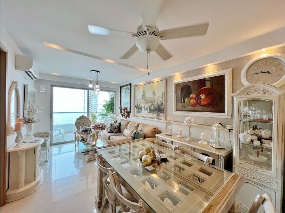 VENTA APARTAMENTO VISTA AL MAR 3 ALCOBAS EDIFICIO MARBELLA 47 — foto 2