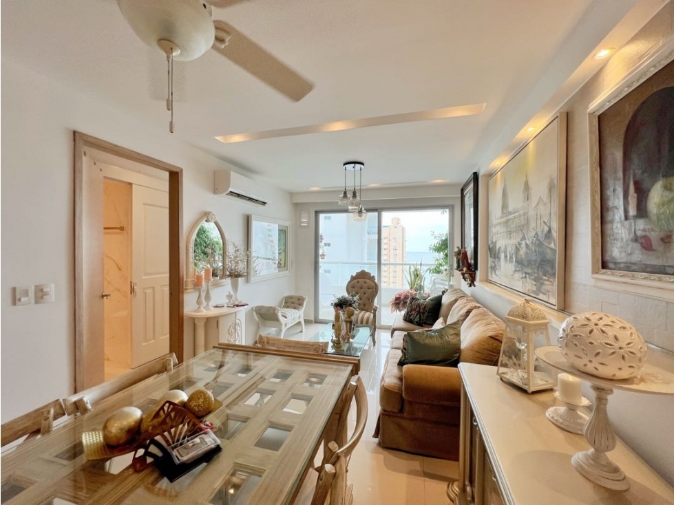 VENTA APARTAMENTO VISTA AL MAR 3 ALCOBAS EDIFICIO MARBELLA 47 — foto 4