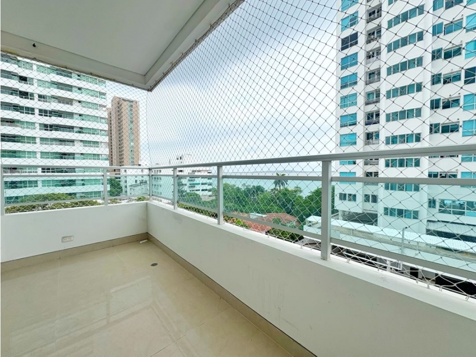 VENTA APARTAMENTO VISTA AL MAR Y BAHIA 3 ALCOBAS CASTILLOGRANDE