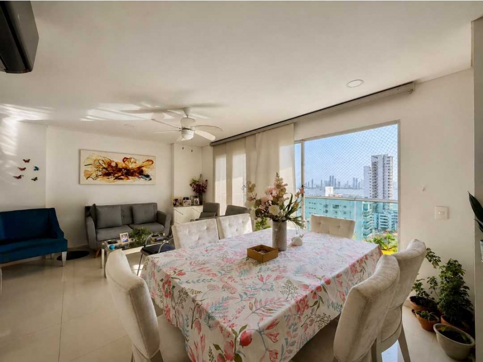 VENTA APARTAMENTO VISTA PANORAMICA EDIFICIO BALI MANGA CARTAGENA — foto 2