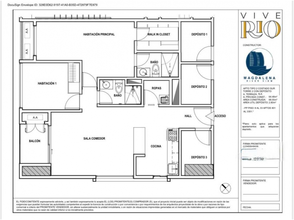 Venta apartamento Vive Rio Barranquilla Cesion