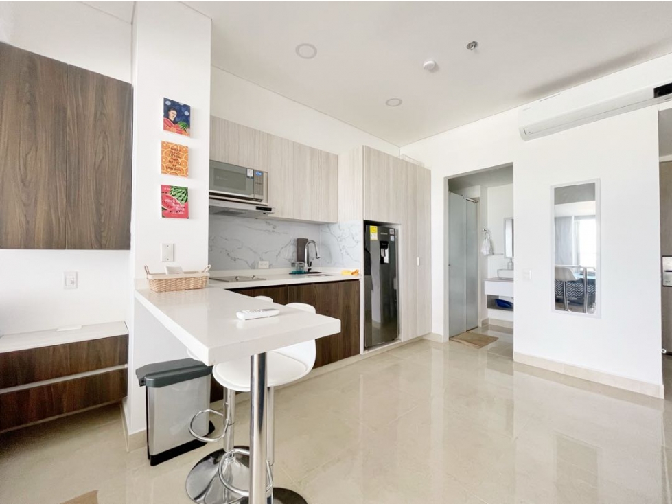 VENTA Apartasuite Amoblada Vista a la Cienaga Cartagena Beach Resort — foto 6