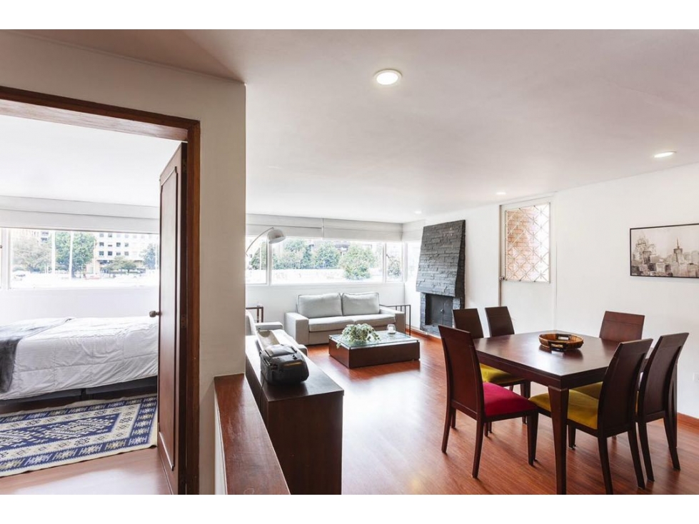 Venta Chicó norte (alta valorización) apto remodelado con terraza — foto 2