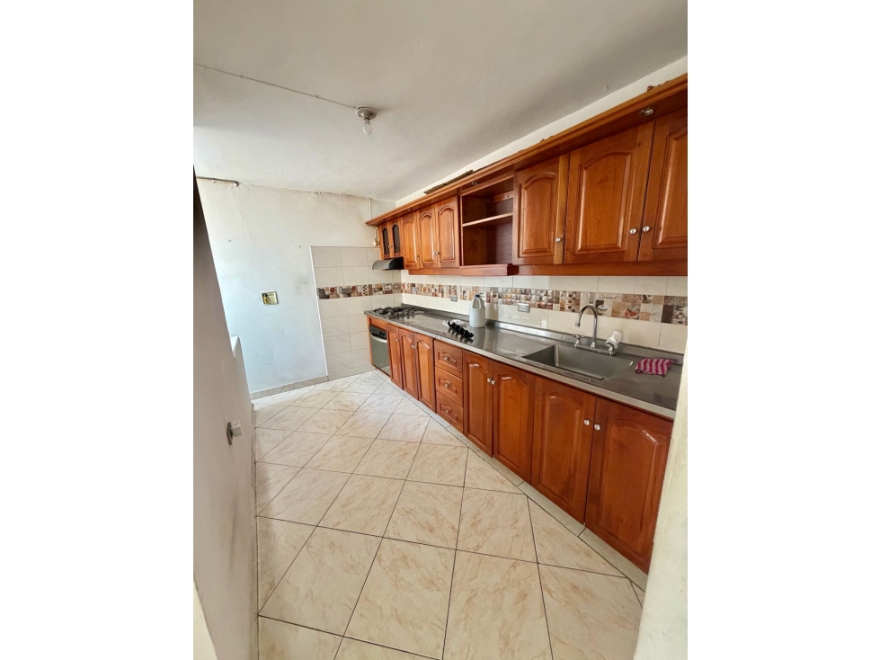 Venta apto barrio obrero/ 3 piso y terraza
