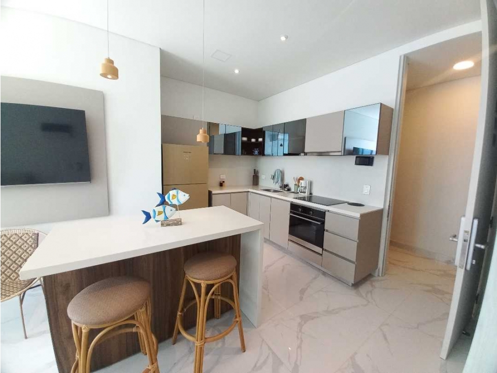 VENTA ARRIENDO APARTAMENTO AMOBLADO TURISTICO EN IROTAMA SANTA MARTA