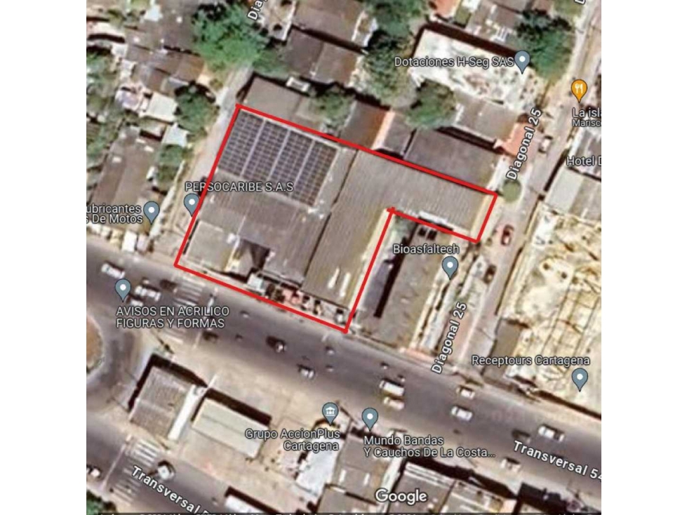 VENTA BODEGA CON OFICINAS EN CARTAGENA BARRIO EL BOSQUE - 3