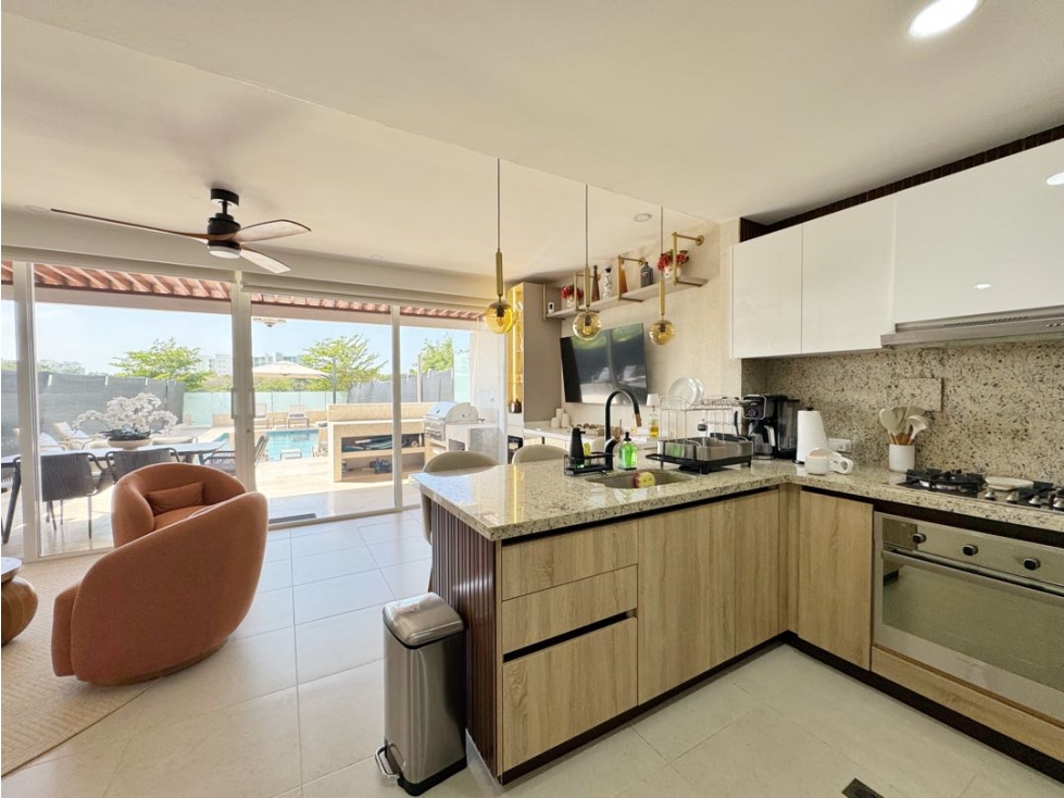 Venta CASA 2 niveles con PISCINA Karibana Beach & Golf Cartagena — foto 4