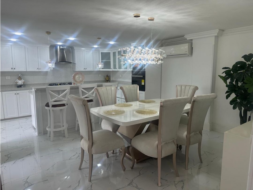 VENTA A CASA AMOBLADA CONJUNTO CERRADO CERCA A HOMECENTER
