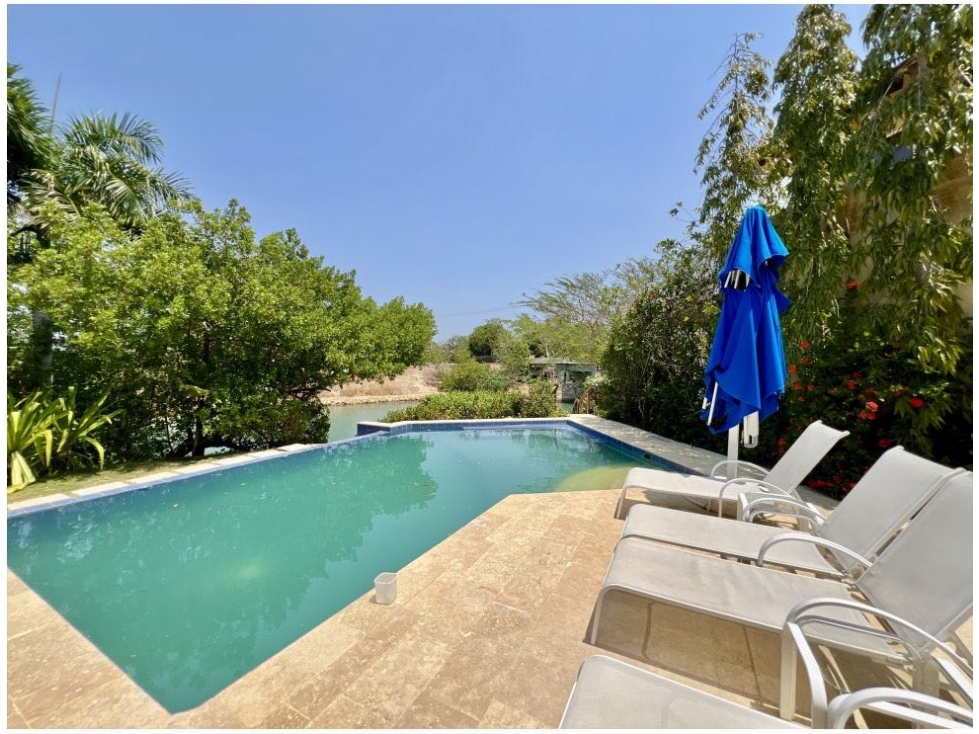 Venta CASA con muelle condominio Marina de Baru Cartagena — foto 4