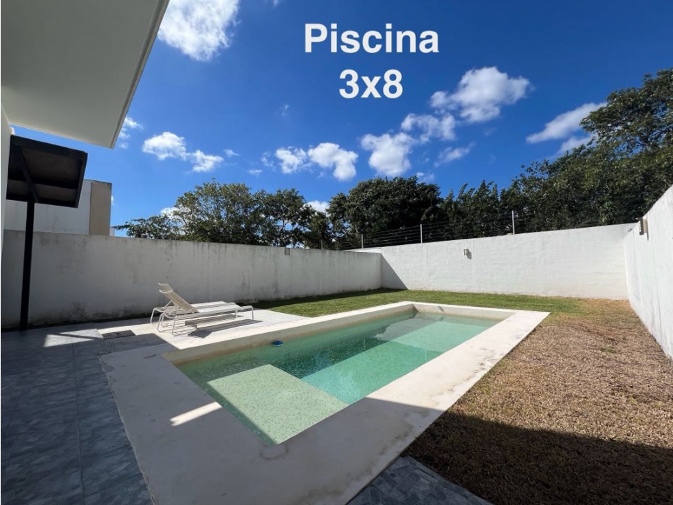 Venta Casa con recámara Planta Baja en Privada en Cholul Mérida Yuc — foto 2