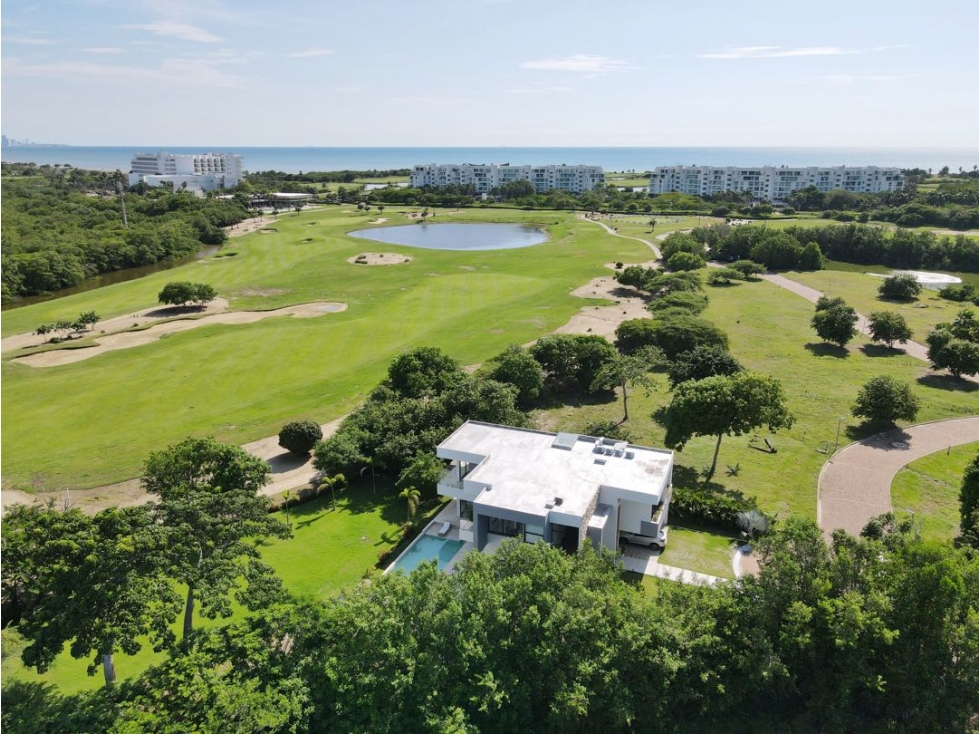 Venta CASA de LUJO de 2 niveles Karibana Beach & Golf Cartagena — foto 2