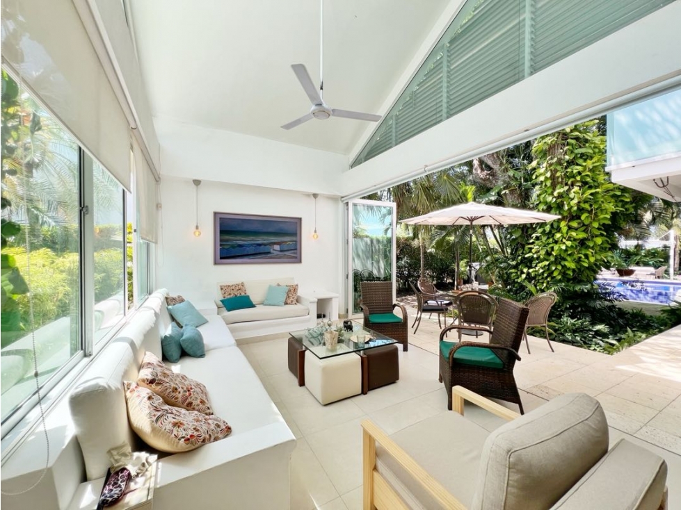 Venta CASA DE PLAYA en ZONA NORTE Condominio Palma Real Cartagena