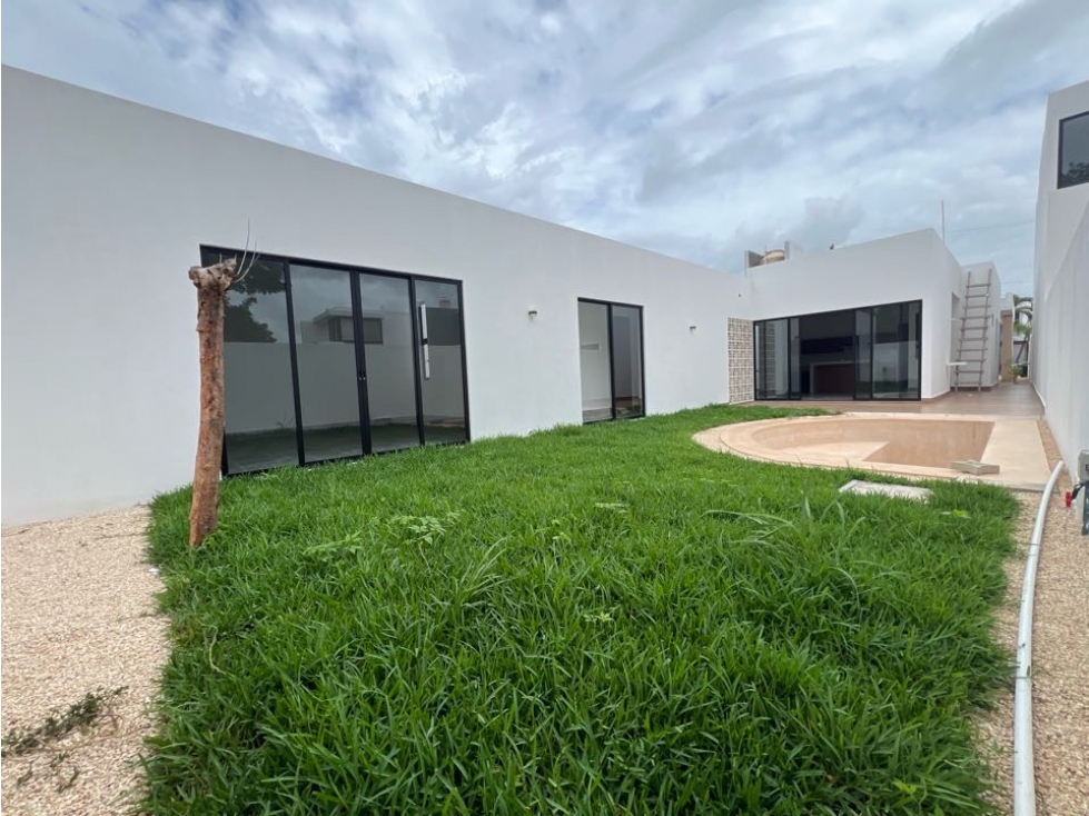 Venta casa de un piso Cholul Mérida - 1