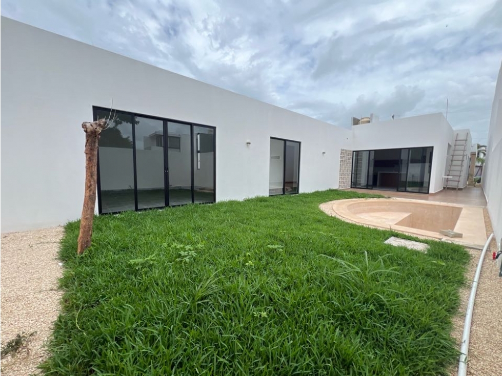 Venta casa de un piso Cholul Mérida - 2