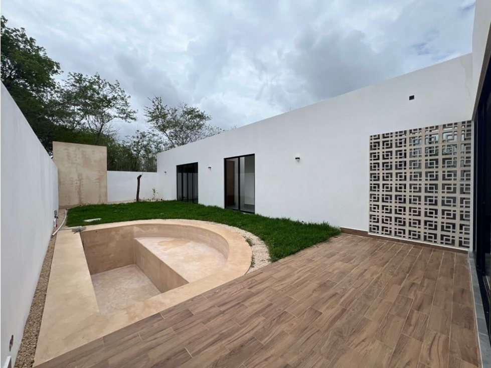 Venta casa de un piso Cholul Mérida - 3