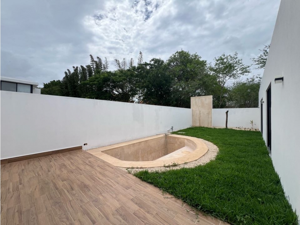 Venta casa de un piso Cholul Mérida - 6