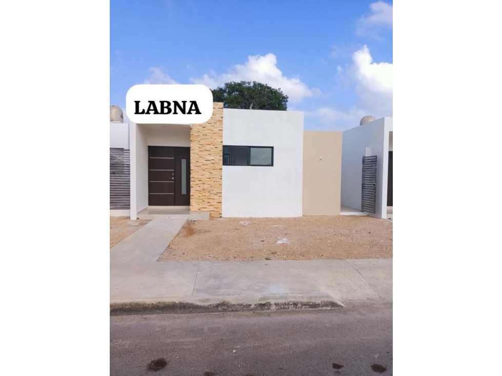 Venta Casa de Un Piso Dzitya Mérida Yucatán Labná