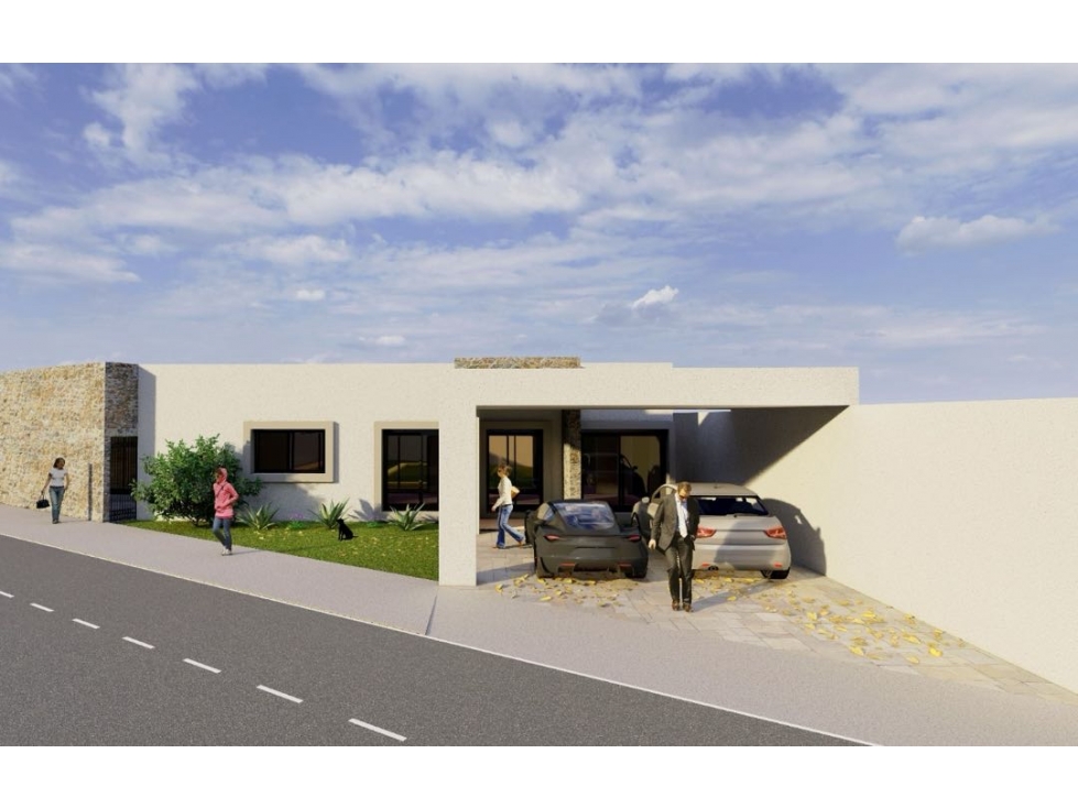 Venta casa nueva de un piso Chichi Suárez Mérida