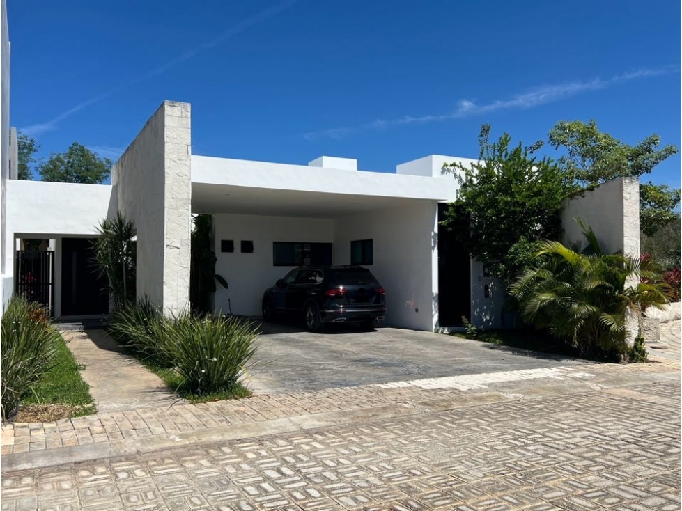 Venta casa de un piso Soluna Temozon Mérida
