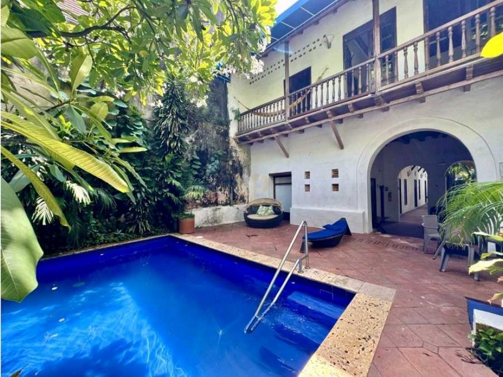 VENTA CASA EN EL CENTRO HISTORICO DE CARTAGENA