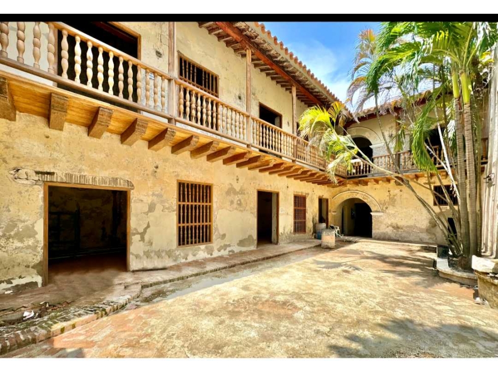 VENTA CASA EN EL CENTRO HISTORICO DE CARTAGENA